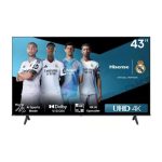 Hisense 43 Inch 4K UHD Smart TV: 43A6Q (2025)