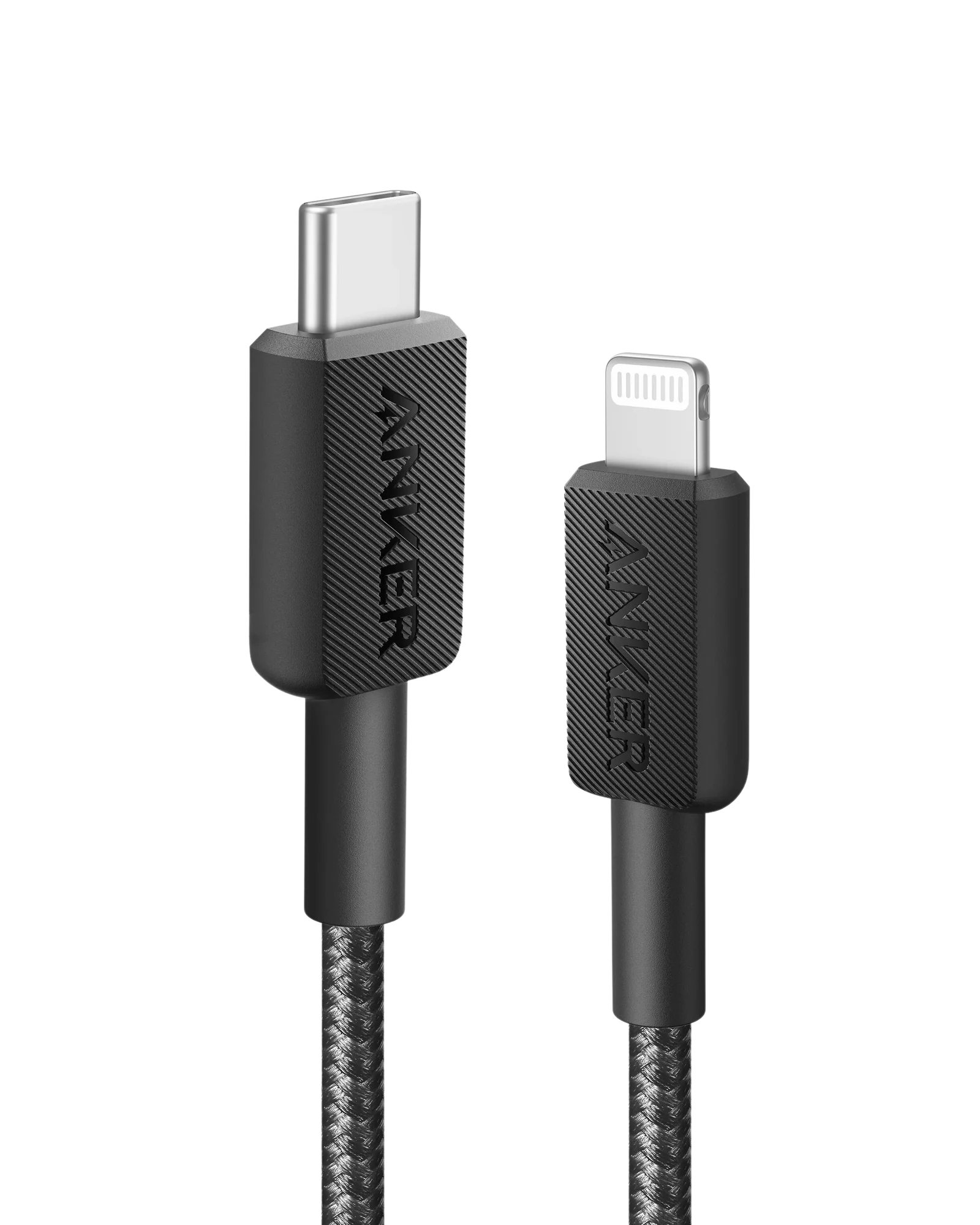 USB-C TO L Anker 322 USB-C to Lightning Cable (3ft Braided) – Fast Charging Durable Cable for iPhone, iPad & iPod - Image 1